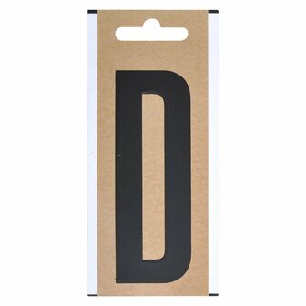 Etiquette lettre D 10cm