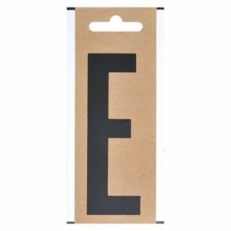 Etiquette lettre E 10cm