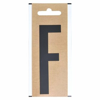 Etiquette lettre F 10cm