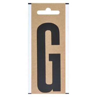 Etiquette lettre G 10cm