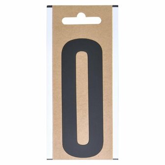 Etiquette lettre O10cm