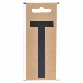 Etiquette lettre T10cm