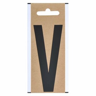 Etiquette lettre V10cm