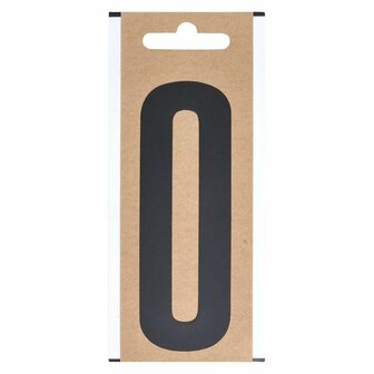 Etiquette lettre 0 10cm