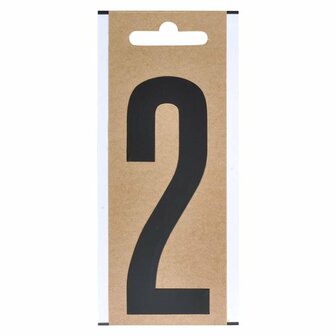 Etiquette numero 2 10cm