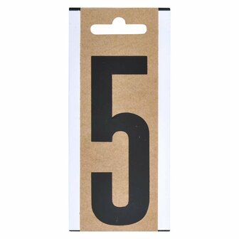Etiquette numero 5 10cm