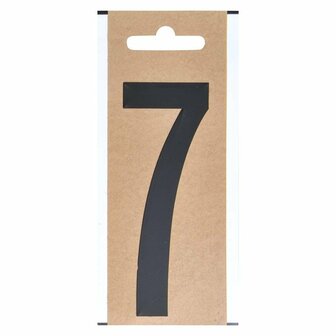 Etiquette numerotee 7 10cm
