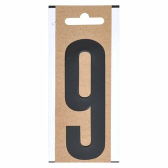 Etiquette numerotee 9 10cm