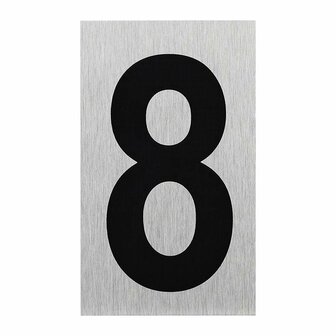 Plaque de porte en aluminium 8100x60mm