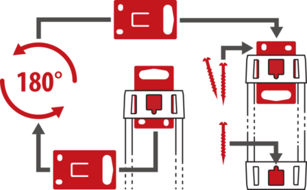 Multiprise 8x noir 3m H05VV-F 3G1,5