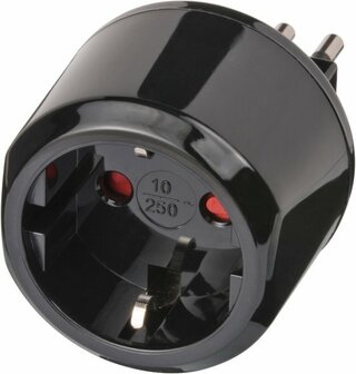 Adaptateur secteur de voyage prise avec terre Italie