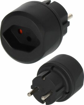 Adaptateur secteur de voyage CH DE
