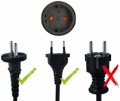 Adaptateur secteur de voyage Euro USA-Japon