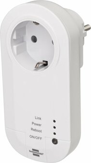 Prise Wi-Fi avec emetteur 433MHz WA 3600 LRF01 433