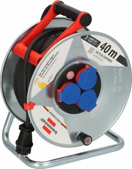 Enrouleur de cable Garant S IP44 40m H07RN-F 3G1,5
