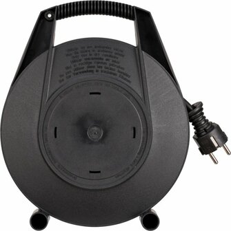 Box de cable 4 prises noir gris clair 5m H05VV-F 3G1,5