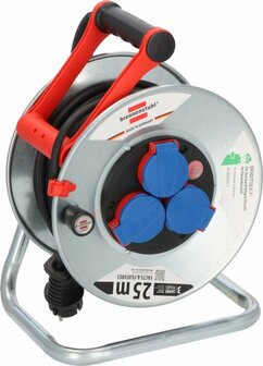 Enrouleur de cable Garant S IP44 25m AT-N05V3V3-F 3G1,5 noir