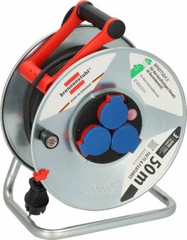 Enrouleur de cable Garant S IP44 50m AT-N05V3V3-F 3G1,5 noir