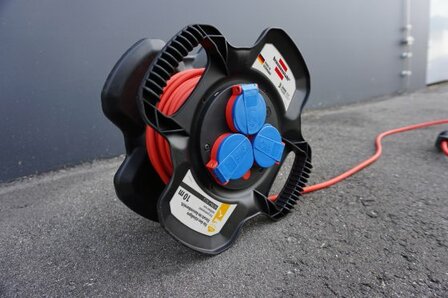 Bobine&nbsp;electrique X-Gum IP44&nbsp;10m H07RN-F 3G1,5