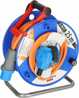 Enrouleur de cable Garant G CEE 3 IP44 de camping et de plaisance 25m H07RN-F 3G2,5