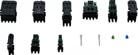 Assortiment de connecteurs etanches a l&rsquo;eau 232 pieces