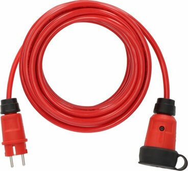Rallonge VQ 1100 IP44, 10m rouge H07BQ-F 3G1,5