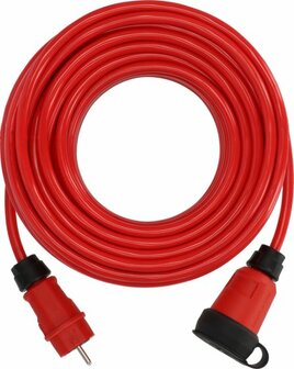 Rallonge VQ 2200 IP44, 25m rouge H07BQ-F 3G2,5