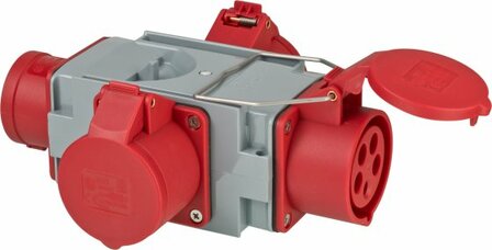 Repartiteur en croix CEE a 5 poles IP44