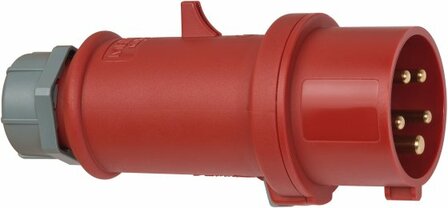 Fiche CEE avec inverseur de phase 400V 16A IP44