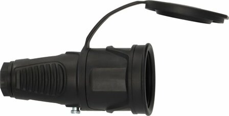 Prise de courant de securite en caoutchouc 230V 16A IP54