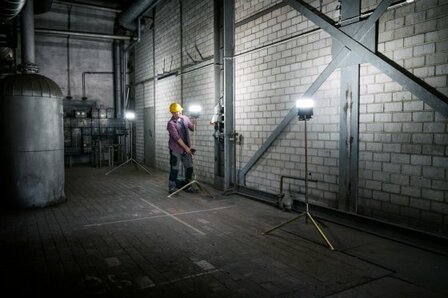 Projecteur LED portable BF 3000 MA rechargeable, 3000lm, IP54