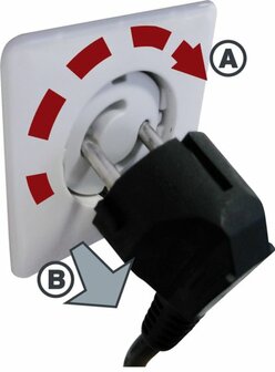 Protection contre le contact avec les prises, contenu  6 pieces