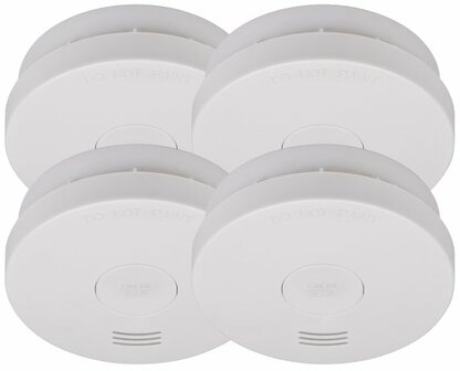 Detecteur de fumee SET, 4x RM L 3100 avec pile integree