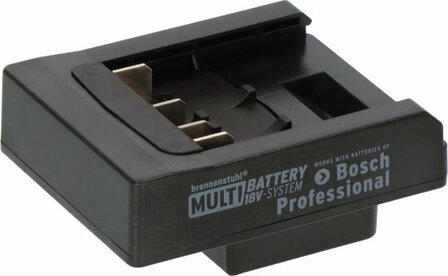 Adaptateur Bosch Professional pour projecteurs de chantier LED dans le systeme  Multi Battery 18V