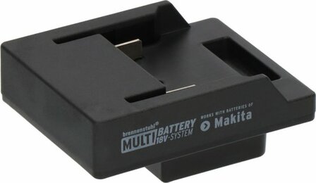Adaptateur Makita pour projecteurs de chantier LED dans le systeme  Multi Battery 18V