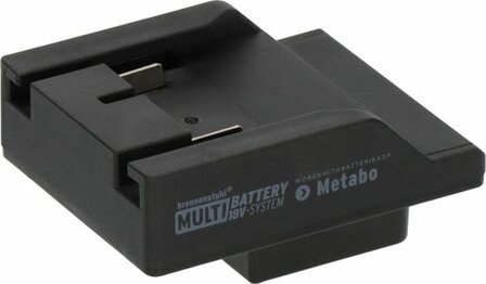 Adaptateur Metabo CAS pour projecteurs de chantier LED dans le systeme  Multi Battery 18V