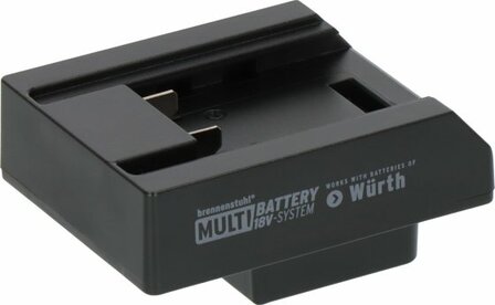 Adaptateur Wurth pour projecteurs de chantier LED dans le systeme  Multi Battery 18V