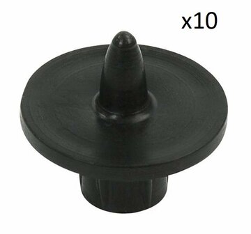 Capuchon de vis 19mm x10 stuks