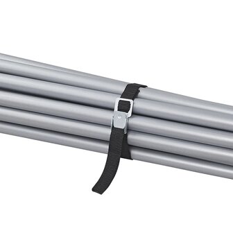Sangles de serrage a boucle metallique 18 mm-40 cm - Lot de 4