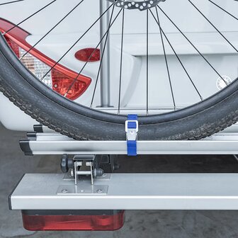 Sangles de velo avec boucle en metal pour porte-velos 4 pieces