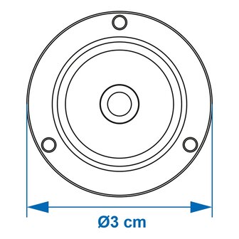 Niveau a bulle rond&nbsp;x5 pieces