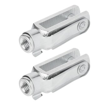 Fourche M8 58 mm - lot de 2 pieces