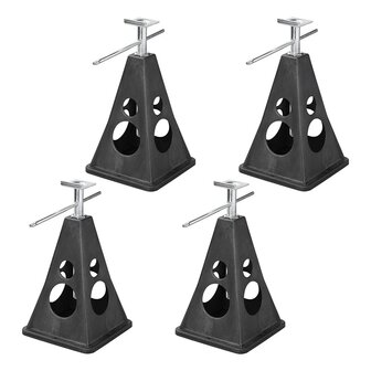 Ensemble de supports en plastique 4 pieces 750 kg/piece