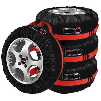 Housses de pneus - lot de 4 dans un sac