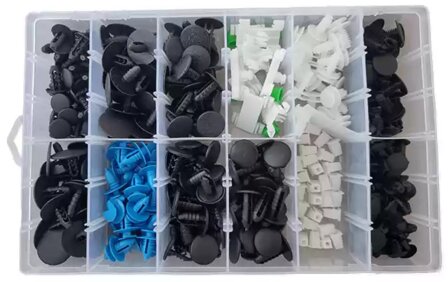 Clips de garniture assortiment Fiat 308 pieces