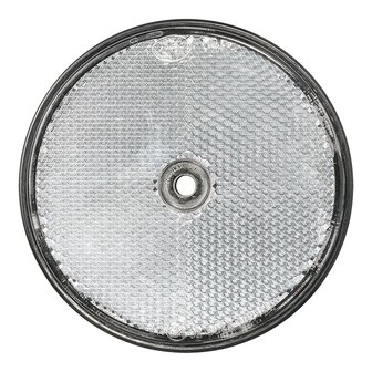 Reflecteur blanc 80mm montage a vis x10 pieces