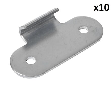 Contre-piece pour tendeur x10 pieces