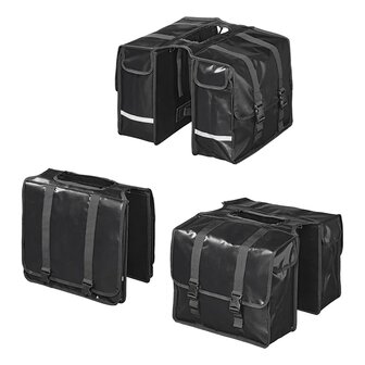 Sacoche double pour velo 40L impermeable