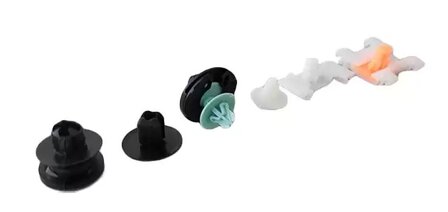 Assortiment de clips de garniture Audi &ndash; 160 pieces