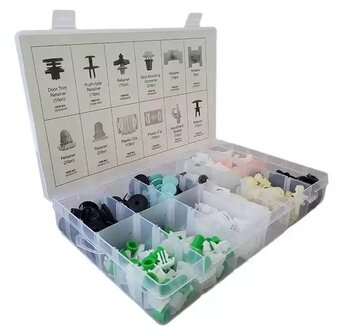 Assortiment de clips de garniture Audi &ndash; 160 pieces